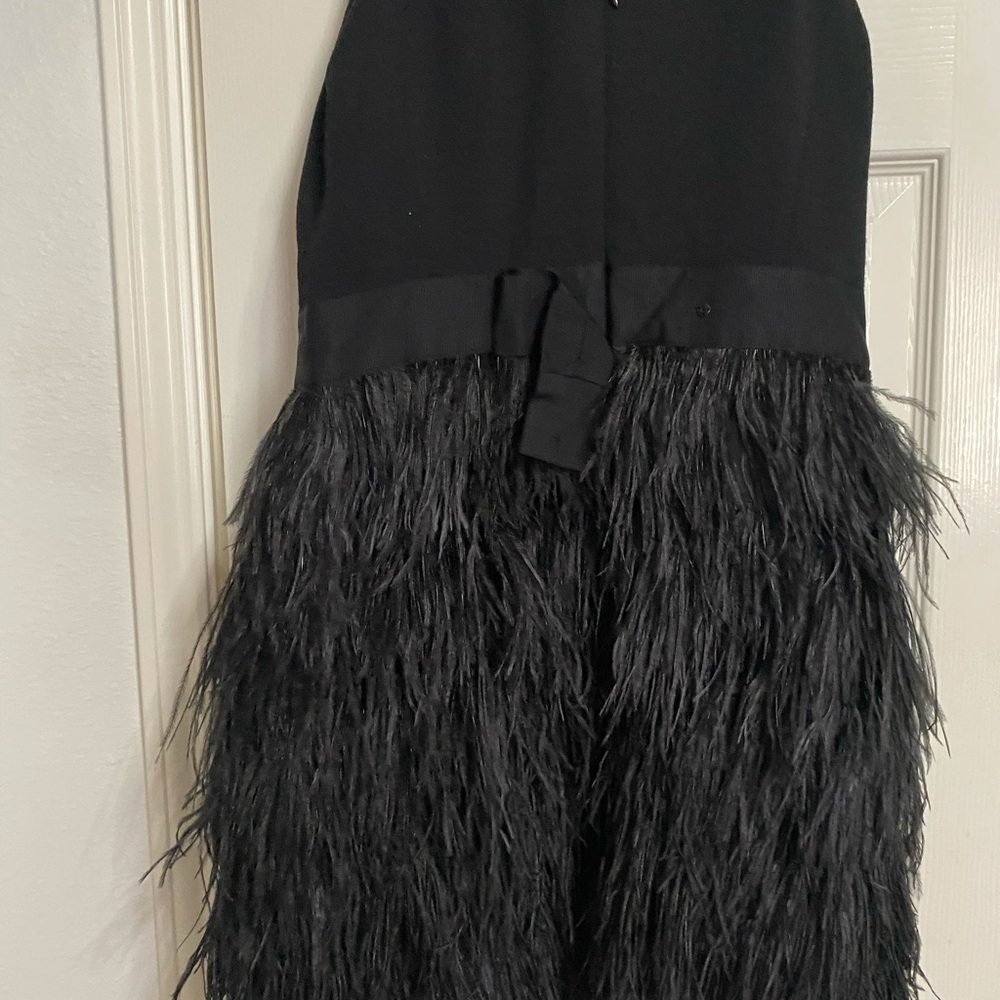 Milly Ostrich Dress sz 12